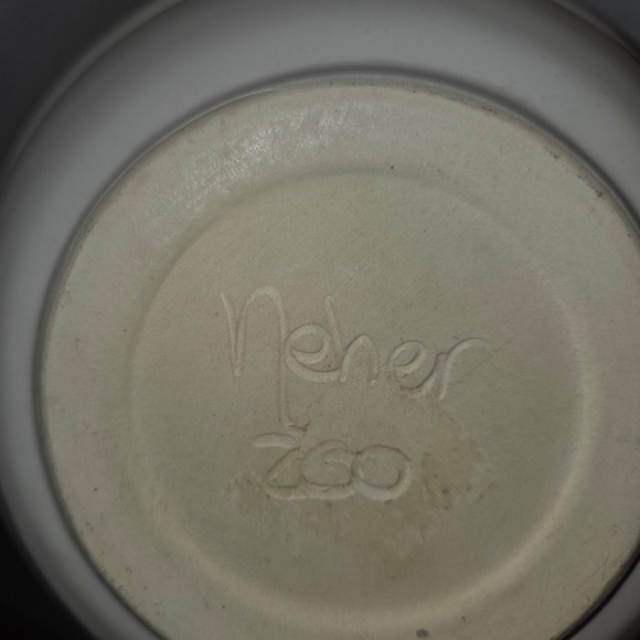 Studio Pottery Bowl Signed Neher 2001 - Picture 3 of 5